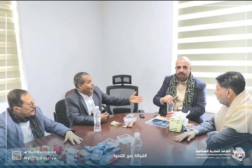 بحث تعزيز التعاون بين الغرفة والهيئة العليا للعلوم والتكنولوجيا والابتكار.